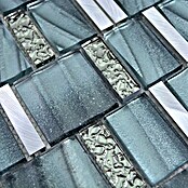 Mosaikfliese Crystal Mix XCM SUN05 (29,7 x 29,5 cm, Grau, Glänzend)
