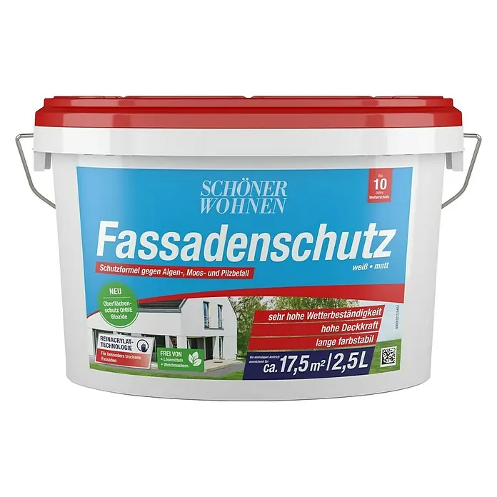 SCHÖNER WOHNEN-Farbe Dispersionsfassadenfarbe Fassadenschutz