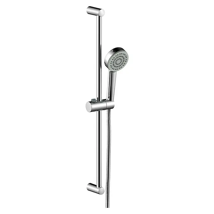 Hansa Pico Brausegarnitur - Lochabstand: 67,1 cm, Chrom, Anzahl Strahlarten: 1 Stk. - Duschset mit Handbrause, Brausestange und Brauseschlauch in Chromoptik. Das Set ist modern und funktional gestaltet für komfortables Duschen.