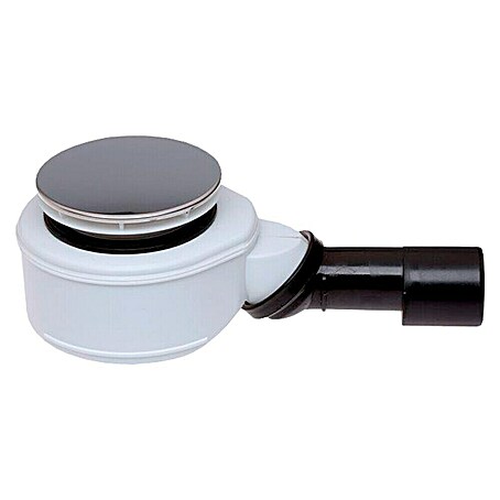 Hutterer & Lechner Duschwannenablauf (Durchmesser Ablauf: 90 mm, Silber)