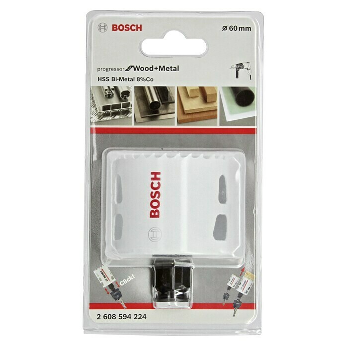Bosch Professional Lochsäge (Durchmesser: 60 mm, HSS-Bimetall)