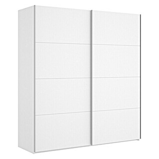 Armario con puertas correderas Slide (L x An x Al: 65 x 180 x 204 cm, Blanco)