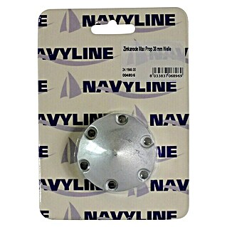 Navyline Wellenanode (Zink, Ø x H: 75 x 46 mm, Salzwasser, Rund)