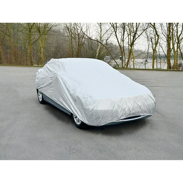 APA Auto-VollgarageL x B x H: 500 x 200 x 120 cm, Farbe: Silber Use Shot