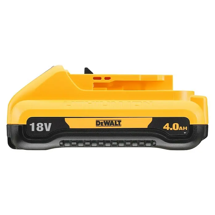 DeWalt Batería DCB189-XJ - 18 V, 4 Ah - Batería DeWalt 18V 4.0Ah. Batería de alto rendimiento para herramientas DeWalt con 18 voltios y 4.0 amperios-hora para largos tiempos de funcionamiento.