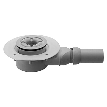 Duravit Duschwannenablauf (Durchmesser Ablauf: 90 mm, Grau)