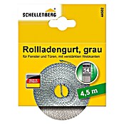 Schellenberg Rollladengurt (Grau, Länge: 4,5 m, Gurtbreite: 14 mm)