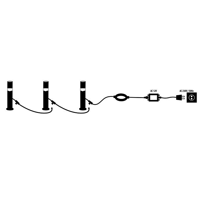 Heissner RGB-Controller WiFi (1 m, Passend für: Heissner Smart Lights LED-Leuchten )