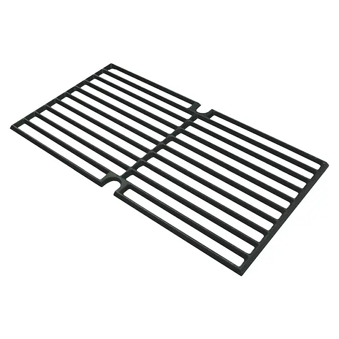 Ersatz-Grillrost - Passend für: Kingstone Grillwagen Black Angus - Grillrost aus Gusseisen für gleichmäßige Hitzeverteilung und perfekte Grillmuster. Ideal für leckere Steaks und Gemüse.