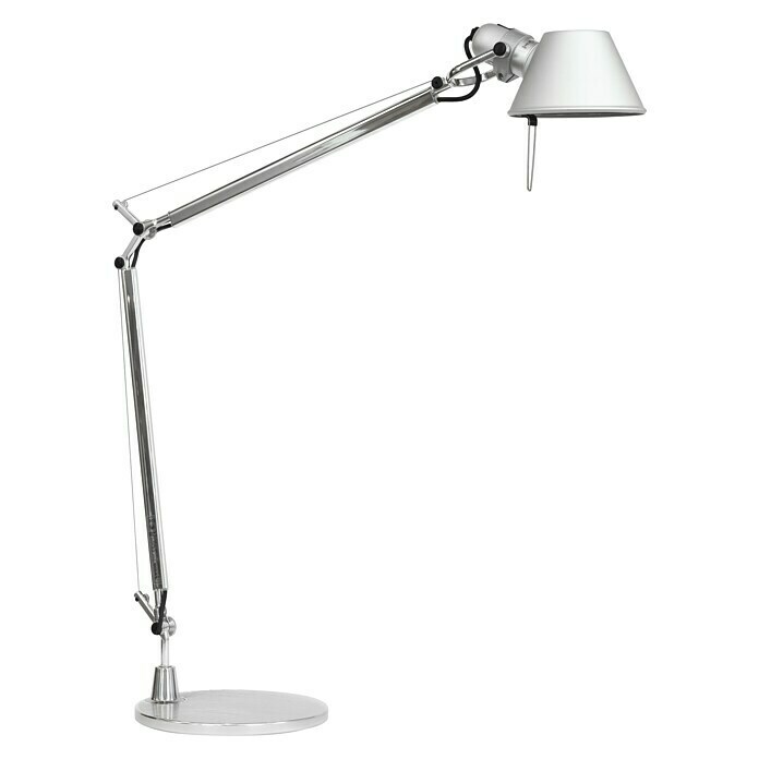 Artemide Tischleuchte Tolomeo (Leistung: 77 W, Silber, Höhe: 129 cm)