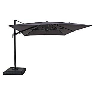 Sunfun Ampelschirm Capri (Anthrazit, Bespannungsmaß (L x B): 300 x 350 cm)