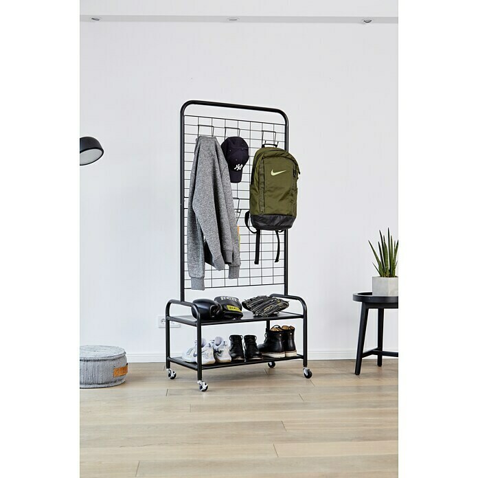 Store It KleiderwagenL x B x H: 45 x 167 x 77 cm, Rollen, Metall Mood Shot