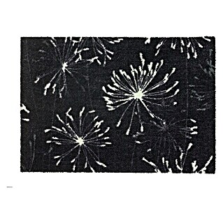 SCHÖNER WOHNEN-Kollektion Sauberlaufmatte Pusteblume (Anthrazit/Mint, 100 x 67 cm, 100 % Polyamid)