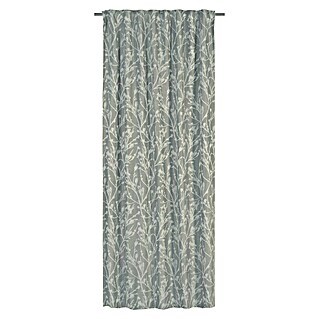 Elbersdrucke Verdunkelungsvorhang Secret Garden (140 x 255 cm, 100 % Polyester, Grau)