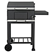 Tepro Holzkohlegrill Toronto Basic (Anthrazit, Hauptgrillfläche: 52 x 36 cm)