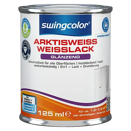 swingcolor  Weißlack Arktisweiß