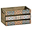 Zeller Present Aufbewahrungsbox Mosaik (L x B x H: 240 x 140 x 135 mm, Holz, Braun) | BAUHAUS