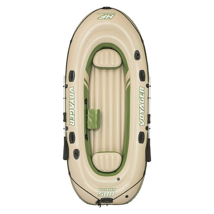 Bestway Hydro Force Napihljiv čoln Voyager 500  (Do x Š x V: 348 x 141 x 48 cm, Primerno za: 3 osebe, Nosilnost: 260 kg) | 1412 - Schlauchboote | ABIM - Boote | ABI - Nautic | AB - Nautic | A - Eisenwaren | BAUHAUS