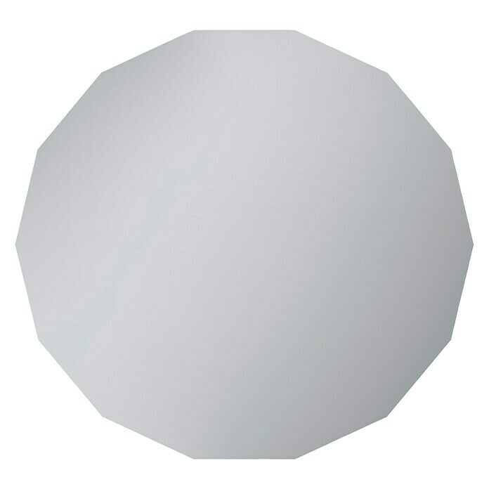 Camargue Espejo con luz LED Urano (Dimensiones (An x Al): 80 x 80 cm)
