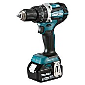 Makita Taladro atornillador percutor de batería (18 V, 2 baterías, 5 Ah, Número de revoluciones de marcha en vacío: 0 r.p.m. - 2.000 r.p.m.)
