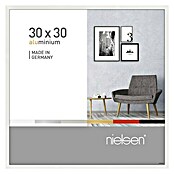 Nielsen Bilderrahmen Pixel (Weiß, 30 x 30 cm, Aluminium)