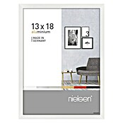 Nielsen Bilderrahmen Pixel (Weiß, 13 x 18 cm, Aluminium)
