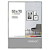 Nielsen Bilderrahmen Pixel (Silber, 50 x 70 cm, Aluminium)