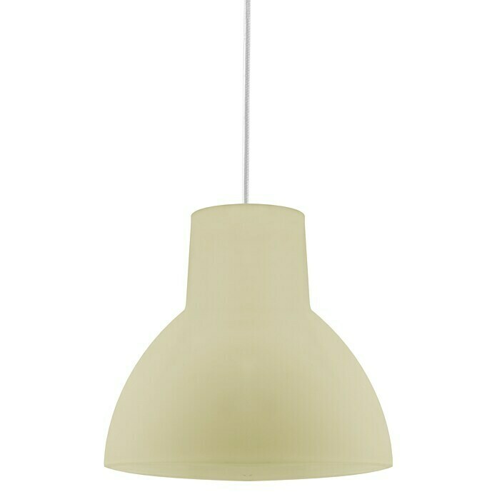 Lámpara colgante Bell (40 W, Amarillo, Altura: 21 cm)