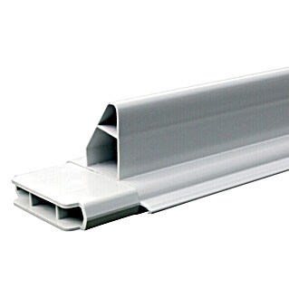 Schellenberg Winkelendleiste (Länge: 157 cm, Geeignet für: Rollladen-Maxi-Systeme, Weiß)