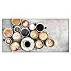 CUCINE Küchenrückwand (Coffee Love, 80 x 40 cm, Stärke: 6 mm, Einscheibensicherheitsglas (ESG))