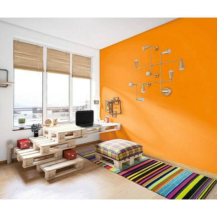 Schöner Wohnen Wandfarbe Trendfarbe (Mango, 2,5 l, Matt)