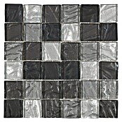 Baldosa de mosaico Andes (30 x 30 cm, Negro)