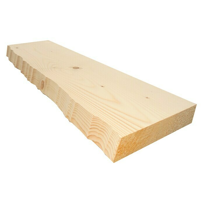 Estantería de madera (25 x 80 cm, Madera, Natural)