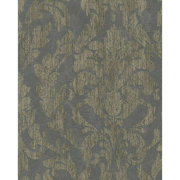 Marburg Nabucco Vliestapete (Schwarz/Braun, Ornament, 10,05 x 0,53 m)