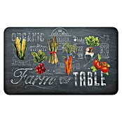 Alfombra de cocina Farm table (Multicolor, 75 x 45 cm, PVC)
