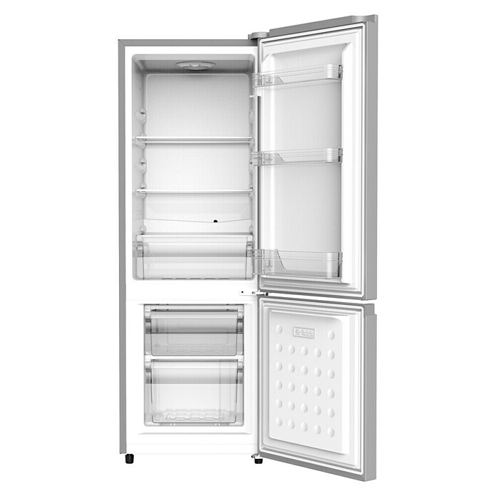 PKM Kühl-Gefrierkombination KG173CIX (Nutzinhalt Gesamt: 123 l, 52 x 50 x 145 cm, Inox) | BAUHAUS