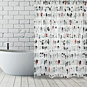 Venus Cortina de baño Peva Graphic (180 x 200 cm, Multicolor) | BAUHAUS