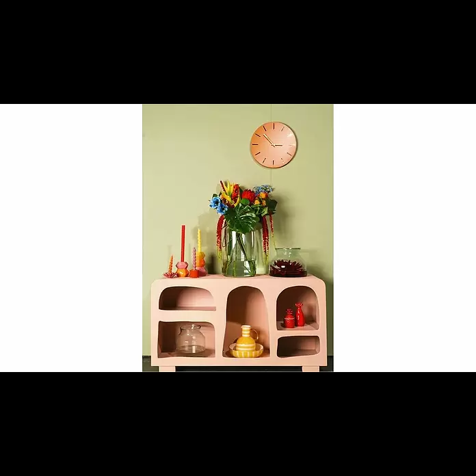 Vase Vienne - Ø x H: 21 x 35 cm, Glas, Transparent - Mica Decorations - Vienne Vase - Stopmotion
