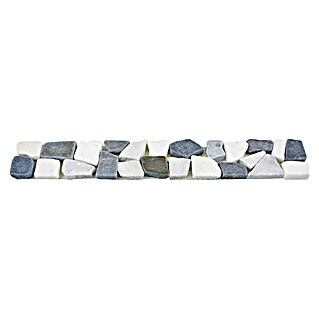 Bordura za pločice Ciot BO CIOT GW9 (30 x 5 cm, Crna-siva-bijela, Mat)