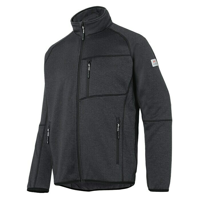 Kübler Weather Sweat-Softshell-Jacke (Dunkelgrau, S) | BAUHAUS