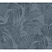AS Creation New Walls Vliestapete Dschungel (Blau/Grau, Floral, 10,05 x 0,53 m)