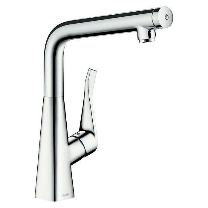 Hansgrohe Metris Select Spültischarmatur 320 (Chrom, Glänzend, Hoher Auslauf)