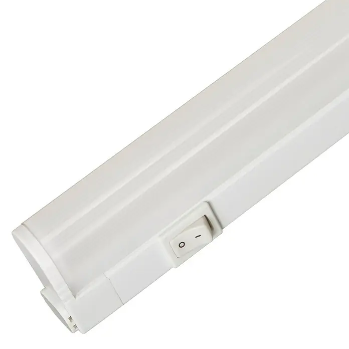 Müller-Licht LED-Unterbauleuchte Linex Switch Tone 120 - L x B x H: 120 x 2,8 x 3,6 cm, Lichtfarbe: Neutralweiß, 18 W, 220 V - 240 V - Weiße LED-Unterbauleuchte mit Schalter, ideal für Küchen und Arbeitsbereiche. Sorgt für helle, effiziente Beleuchtung unter Schränken.