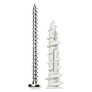 Cobra Gipskartondübel Wallgripper (Durchmesser: 4 mm, 8 Stk., Selbstschneidendes Gewinde, Mit Schrauben)
