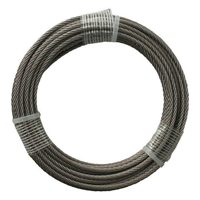 Stabilit Cable de acero inoxidable (Ø x L: 3 mm x 10 m, Acero inoxidable 4401)