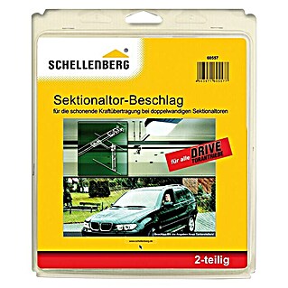 Schellenberg Sektionaltorbeschlag (Passend für: Schellenberg Garagentorantriebe Drive)