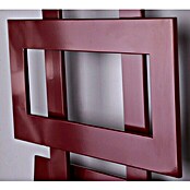 Designheizkörper Art II (60 x 180 cm, 1.019 W bei 75/65/20 °C, Nabenabstand: 50 mm, Rot)