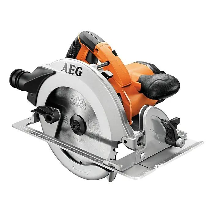 AEG Powertools Handkreissäge KS 66-2 - 1.600 W, Durchmesser Sägeblatt: 190 mm, Schnitttiefe bei 90 °: 64 mm - Die AEG Kreissäge ist ein leistungsstarkes Werkzeug. Sie zeichnet sich durch Präzision und Haltbarkeit aus und ist ideal für verschiedene Sägearbeiten.