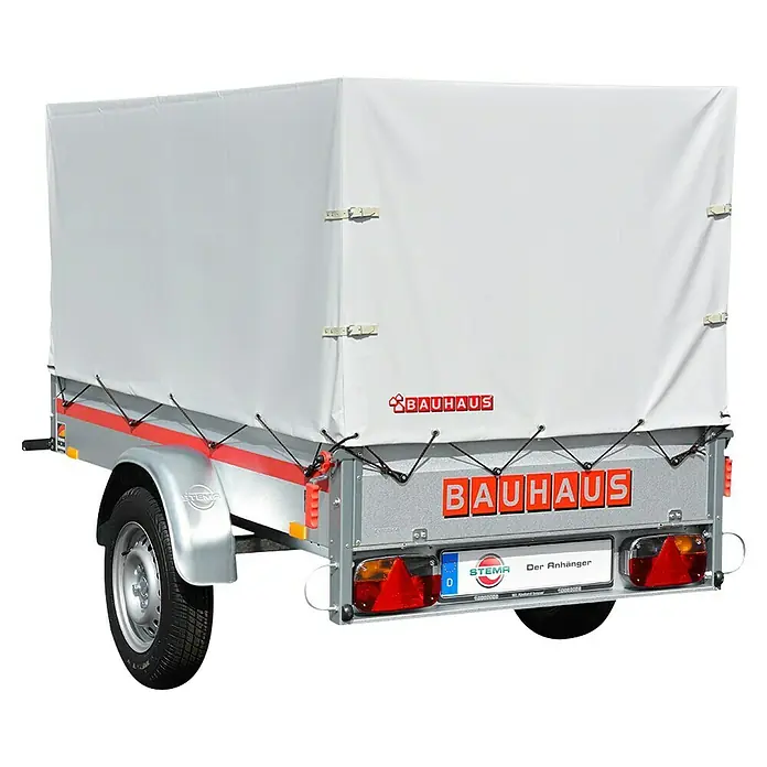 Stema Hochplanen-Set - Passend für: Stema Anhänger BH-R 750/850 - Ein PKW-Anhänger mit Plane von Bauhaus, ideal für Transporte aller Art.
