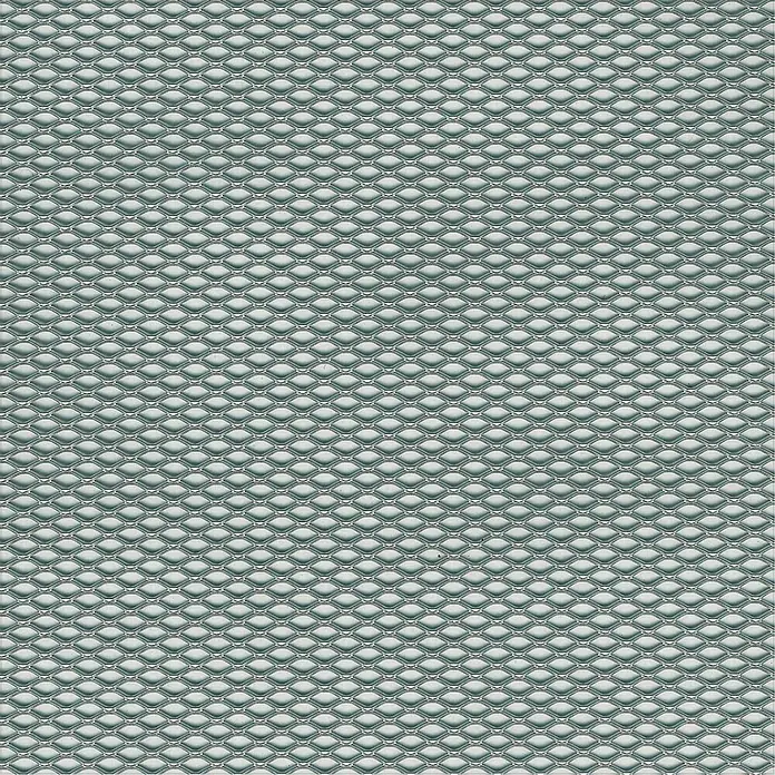 Kantoflex Streckmetall - 1.000 x 120 mm, Stärke: 1,6 mm, Aluminium, Unbehandelt - Silberfarbenes, gewebtes Metallgitter für industrielle Anwendungen oder als modernes architektonisches Detail.
